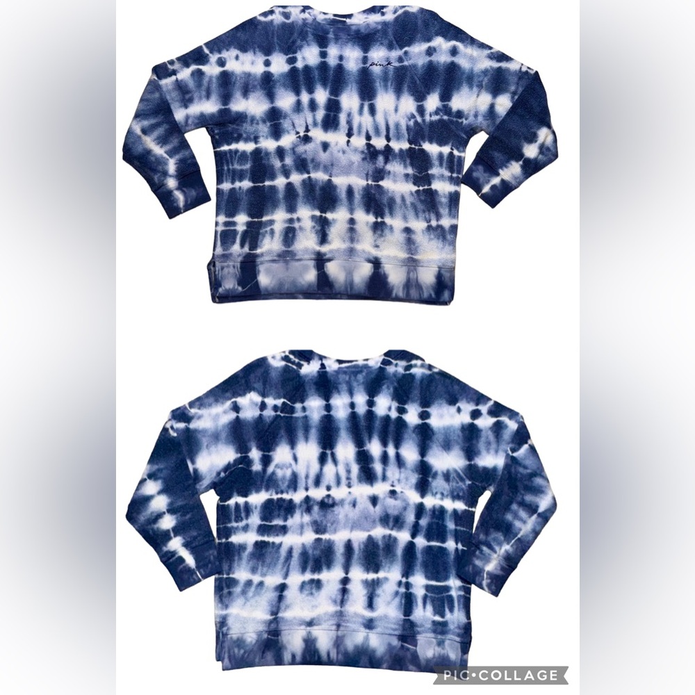 PINK Victoria’s Secret | Tie Dye | Crewneck Pullover | Oversized Fit | Lounge